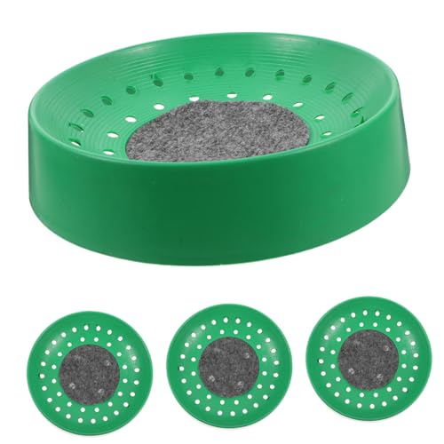 Warmhm 4 Stück Taubennest Schalen Praktische Kunststoff Nisthilfen für Tauben Wachteln für Brut und Zuchtzwecke Einfach zu Reinigen und für Sicheres Warmhm 4 Stück Taubennest Schalen Praktische Kunststoff Nisthilfen für Tauben Wachteln für Brut und Zuchtzwecke Einfach zu Reinigen und für Sicheres von Warmhm