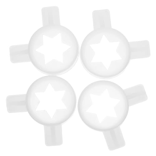 Warmhm 4 Stück Teiliges Eiscreme Maschinen Düsen Hexagonal Sternform Wiederverwendbar Vielseitig Kompatibel Für Eisdielen Restaurants Und Gewerbliche Nutzung Warmhm 4 Stück Teiliges Eiscreme Maschinen Düsen Hexagonal Sternform Wiederverwendbar Vielseitig Kompatibel Für Eisdielen Restaurants Und Gewerbliche Nutzung von Warmhm