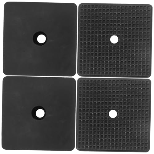 Warmhm 4 Stück Teiliges Gummi anti vibrationspads für Waschmaschine Stoßdämpfende Rutschfeste Unterlagen zur Geräuschreduzierung und Vibrationsfreien Stabilisierung von Warmhm