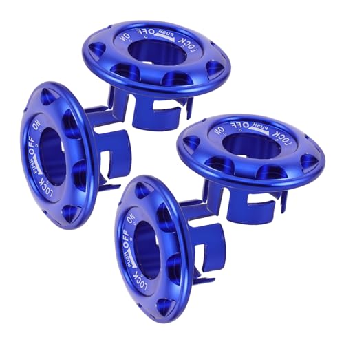 Warmhm 4 Stück Teiliges Motorrad Zündschloss Abdeckkappen aus Aluminiumlegierung Wetterfest Robust und Korrosionsbeständig Verbesserter Schutz gegen Unbefugtes Starten Geeignet für Warmhm 4 Stück Teiliges Motorrad Zündschloss Abdeckkappen aus Aluminiumlegierung Wetterfest Robust und Korrosionsbeständig Verbesserter Schutz gegen Unbefugtes Starten Geeignet für von Warmhm