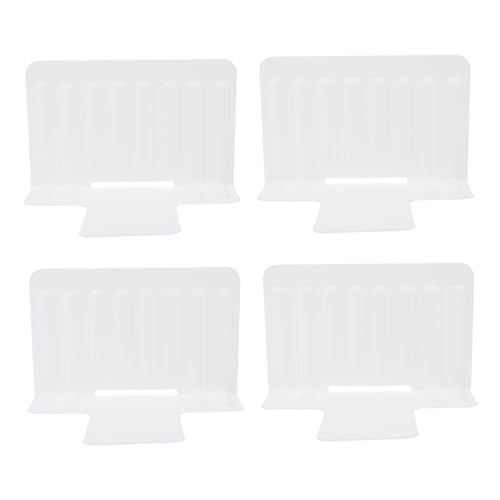 Warmhm 4 Stück Teiliges Schubladentrenner Weiß Kompakte Aufbewahrungsplatten für Kühlschrank Schreibtisch und Schrank Rutschfestes Raumteiler board zur Optimalen Organisation und Warmhm 4 Stück Teiliges Schubladentrenner Weiß Kompakte Aufbewahrungsplatten für Kühlschrank Schreibtisch und Schrank Rutschfestes Raumteiler board zur Optimalen Organisation und von Warmhm