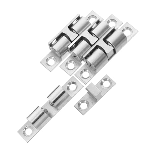 Warmhm 4 Stück Teiliges Türfangset Dual Kugelroller Geräuscharm Robuste Möbelbeschläge Für Küchen und Innenschranktüren Einfache Montage von Warmhm