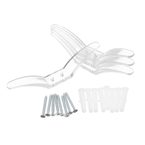 Warmhm 4 Stück Transparente Kunststoff Gardinen Schnurhalter für Fensterrollos Jalousien Kordelorganizer Sicherer Fensterschutz Einfache Montage Vielseitig für Zuhause Büro Hotel Warmhm 4 Stück Transparente Kunststoff Gardinen Schnurhalter für Fensterrollos Jalousien Kordelorganizer Sicherer Fensterschutz Einfache Montage Vielseitig für Zuhause Büro Hotel von Warmhm