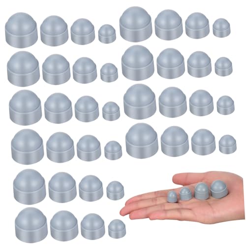 Warmhm 40 Stück Teiliges Kunststoff Sechskantmuttern abdeckkappen Wiederverwendbar Schützend Dekorativ für Auto Bau Schiffswerft Schraubenabdeckungen Warmhm 40 Stück Teiliges Kunststoff Sechskantmuttern abdeckkappen Wiederverwendbar Schützend Dekorativ für Auto Bau Schiffswerft Schraubenabdeckungen von Warmhm