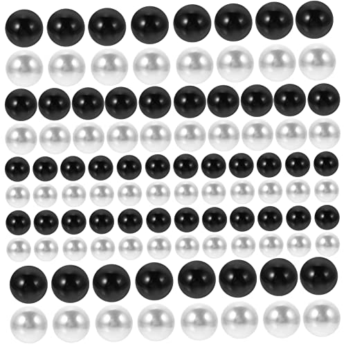 Warmhm 400 Stück Vase dekorative Perlen Vasen Vase Mittelstücke Perlen Perlenkerze Perlenohrringe dekorative Vase Kunstperlen gefälschte schwimmende Perle Vase selber Machen Abs von Warmhm