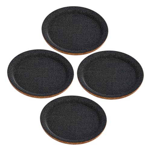 Warmhm 4Stücke rutschfeste Möbelpolster Bodenschoner für Sofa Schrank Geräuschreduzierende Vliesstoffunterlagen Verhindern Hartholzböden Langlebig Vielseitig von Warmhm