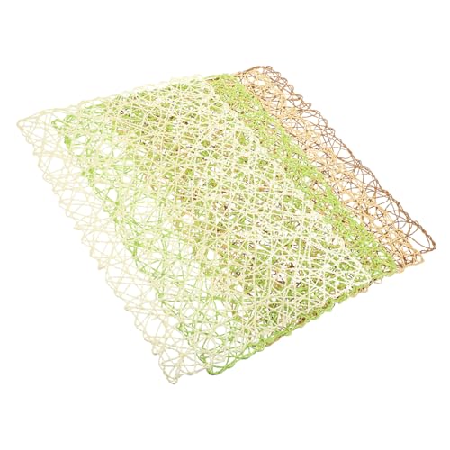 Warmhm 4stücke Handgewebte Tischsets Aus Papier Widerstandsfähige Platzdeckchen Stilvolle Untersetzer Für Wohnraum Oder Restaurant Als Geschenk Geeignet Warmhm 4stücke Handgewebte Tischsets Aus Papier Widerstandsfähige Platzdeckchen Stilvolle Untersetzer Für Wohnraum Oder Restaurant Als Geschenk Geeignet von Warmhm