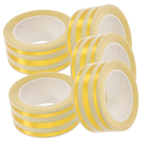 Warmhm 5 Rollen Selbstklebendes Dichtungsband für Fliesenfugen Wasserdichtes und Abwaschbares Klebeband Vielseitiger Fugenabdeckstreifen für Badezimmer Bodenfliesen Leicht Anzubringen von Warmhm