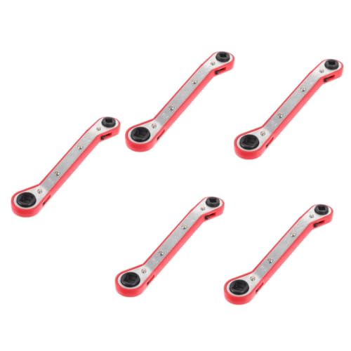 Warmhm 5 Stück Reversible Ratchet Wrench für Hvac Multifunktionales Werkzeug zur Reparatur und Anpassung von Klimaanlagen und Kühlgeräten Geeignet für Kälteanlagen und Professionelle Warmhm 5 Stück Reversible Ratchet Wrench für Hvac Multifunktionales Werkzeug zur Reparatur und Anpassung von Klimaanlagen und Kühlgeräten Geeignet für Kälteanlagen und Professionelle von Warmhm