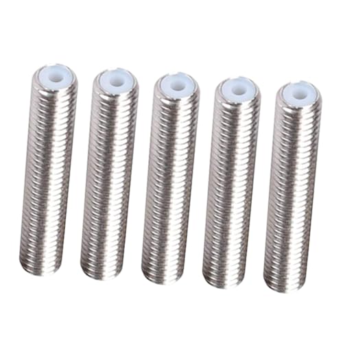 Warmhm 5 Stück Teiliges Edelstahl Extruder feed tube mit Ptfe innenschicht Langlebige Throat Tube Gewinde Kompatibel als Ersatzteil für Präzise Filamentzufuhr Warmhm 5 Stück Teiliges Edelstahl Extruder feed tube mit Ptfe innenschicht Langlebige Throat Tube Gewinde Kompatibel als Ersatzteil für Präzise Filamentzufuhr von Warmhm