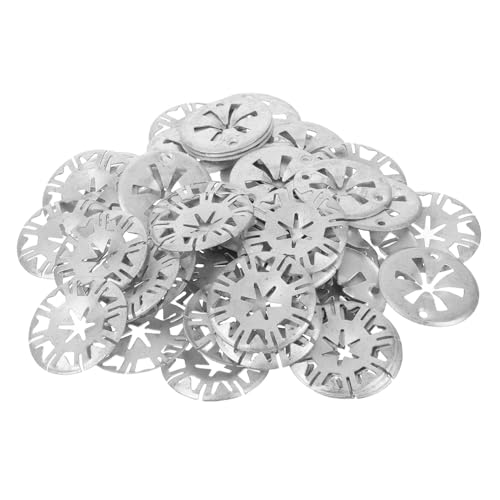 Warmhm 50 Stück Auto-schnappdichtung Autokennzeichen-sortiment Auto-metallklammern Metall Unterlegscheiben Isolierplatten Für Autos Auto-firewall-waschmaschinen Plattenclip Silber Eisen Warmhm 50 Stück Auto-schnappdichtung Autokennzeichen-sortiment Auto-metallklammern Metall Unterlegscheiben Isolierplatten Für Autos Auto-firewall-waschmaschinen Plattenclip Silber Eisen von Warmhm