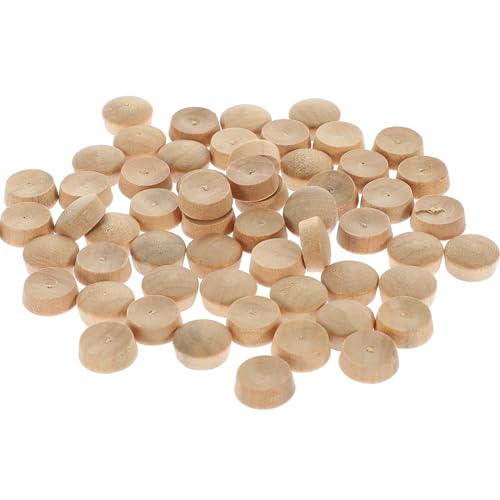 Warmhm 50 Stück Teiliges Holzdübel Schraubenlochstopfen aus Massivem Holz Möbel Reparatur Abdeckkappen DIY Ersatz für Bohrlöcher Langlebig und Formstabil Warmhm 50 Stück Teiliges Holzdübel Schraubenlochstopfen aus Massivem Holz Möbel Reparatur Abdeckkappen DIY Ersatz für Bohrlöcher Langlebig und Formstabil von Warmhm