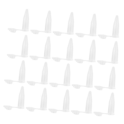 Warmhm 500 Stück Transparente Zentrifugenröhrchen mit Markierung aus flexiblem auslaufsicherem rundem Boden geeignet für Labormuster präzise Messung mikrozentrifugentauglich Warmhm 500 Stück Transparente Zentrifugenröhrchen mit Markierung aus flexiblem auslaufsicherem rundem Boden geeignet für Labormuster präzise Messung mikrozentrifugentauglich von Warmhm