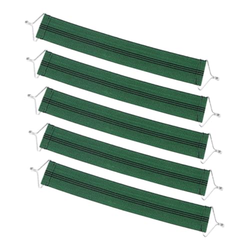 Warmhm 5Stücke Elastische Stuhlgurte für Liegestühle Verstärkende für Klappstuhl Reißfest Vielseitig Einsetzbar für Garten Strand und Camping von Warmhm