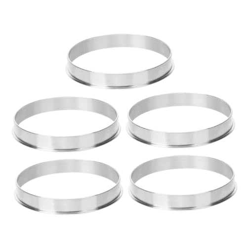Warmhm 5stücke Aluminium-becherring Für Versiegelungsmaschinen Hitzebeständig Und Wiederverwendbar Geeignet Für Milchtee-läden Und Getränkegeschäfte von Warmhm