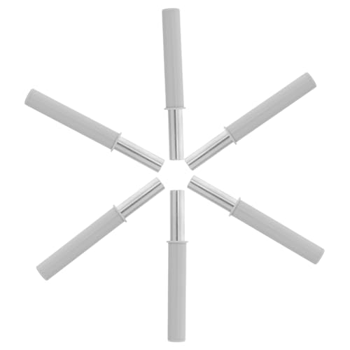 Warmhm 6 Stück Soft Close Dämpfer für Mülltonnen mit Hydraulischem Silent-Polster Geräuscharmes Schließen Stoßschutz für Küchenschranktüren für Haushalt und Büro von Warmhm
