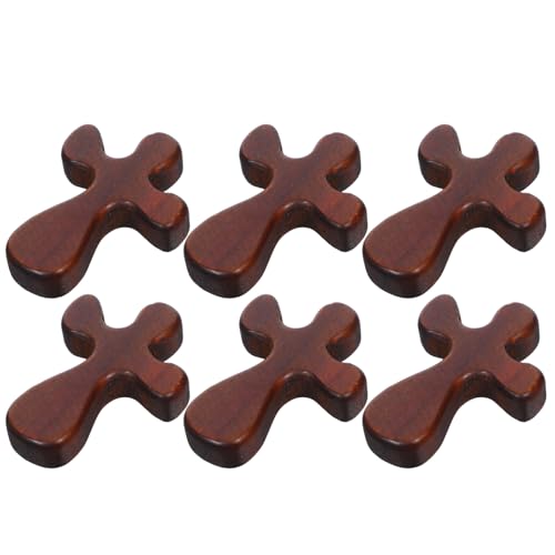 Warmhm 6 Stück Teiliges Holzkreuze Handgefertigt Robust Nachhaltiges Material für Gebet und Hochzeit Rustikales Christliches Dekor für Kirche Haus und Spirituelle Meditation Warmhm 6 Stück Teiliges Holzkreuze Handgefertigt Robust Nachhaltiges Material für Gebet und Hochzeit Rustikales Christliches Dekor für Kirche Haus und Spirituelle Meditation von Warmhm