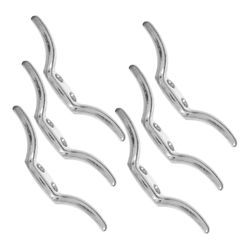 Warmhm 6 Stück Teiliges Metall Fenster Kordelhalter für Jalousien Robuste Schnurklammern Einfache Installation Sicherer Halt für Vorhangkordeln Geeignet für Wohn und Bürofenster Warmhm 6 Stück Teiliges Metall Fenster Kordelhalter für Jalousien Robuste Schnurklammern Einfache Installation Sicherer Halt für Vorhangkordeln Geeignet für Wohn und Bürofenster von Warmhm