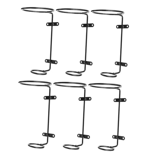 Warmhm 6 Stück Teiliges Weinregal für Wand Robuste Weinflaschenhalter mit Modernem Design zur Stilvollen Präsentation Ihrer Rotweine Warmhm 6 Stück Teiliges Weinregal für Wand Robuste Weinflaschenhalter mit Modernem Design zur Stilvollen Präsentation Ihrer Rotweine von Warmhm