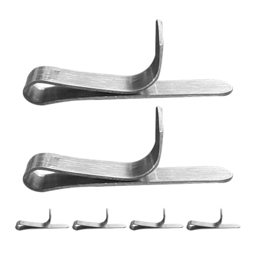 Warmhm 6stücke Edelstahl Tortenring Clips Für Kuchen Verstellbare Mousse Ring Klammern Für Desserts Kekse Und Torten Praktische Backwerkzeuge Für Küche von Warmhm