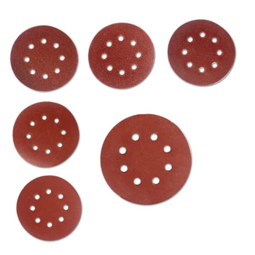 Warmhm 60 Stück Teiliges Klett schleifpapier Rundscheiben mit Körnung Langlebig Antistatisch Vielseitig für Metall Holz Kunststoff Stein Schleifen und Polieren Warmhm 60 Stück Teiliges Klett schleifpapier Rundscheiben mit Körnung Langlebig Antistatisch Vielseitig für Metall Holz Kunststoff Stein Schleifen und Polieren von Warmhm
