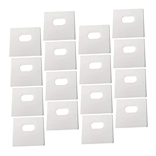 Warmhm 60 Stück Transparente Reparaturclips für Vertikale Jalousien Selbstklebende Blendenfixierer für Einfache Anwendung und Reparatur von Fensterjalousien von Warmhm