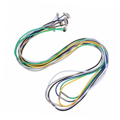 Warmhm 6Stücke Verstellbare Mülleimer Gummibänder für Müllsäcke Robuste und Flexible Befestigung für Outdoor Camping Picknick und Partys Passform für Verschiedene von Warmhm