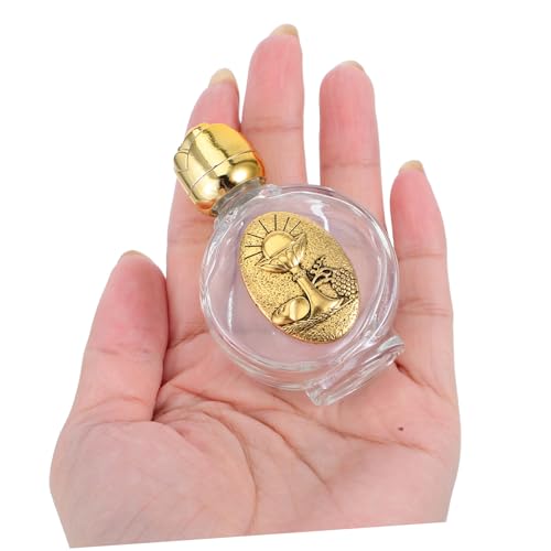 Warmhm 6stücke Weihwasserflasche Aus Glas Mit Rosenverschluss Fassungsvermögen Tragbar Und Nachfüllbar Auslaufsicher Für Verschiedene Aufbewahrungsbedürfnisse Warmhm 6stücke Weihwasserflasche Aus Glas Mit Rosenverschluss Fassungsvermögen Tragbar Und Nachfüllbar Auslaufsicher Für Verschiedene Aufbewahrungsbedürfnisse von Warmhm