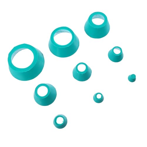 Warmhm 8 Stück Teiliges Buchner trichter Gummiadapter Kegelförmiger Filteradapter mit Stopfen für Laborfiltration Verschiedene für Sichere Glasstieleinsatz Warmhm 8 Stück Teiliges Buchner trichter Gummiadapter Kegelförmiger Filteradapter mit Stopfen für Laborfiltration Verschiedene für Sichere Glasstieleinsatz von Warmhm