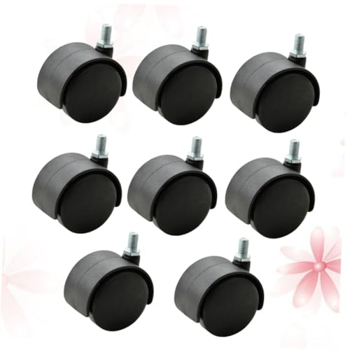 Warmhm 8 Stück Teiliges Gewindeschraube Büro Stuhlrollen Leise Kunststoff Lenkrollen Ersatz für Bürostühle Parkett Teppich Hartboden Geeignet Warmhm 8 Stück Teiliges Gewindeschraube Büro Stuhlrollen Leise Kunststoff Lenkrollen Ersatz für Bürostühle Parkett Teppich Hartboden Geeignet von Warmhm