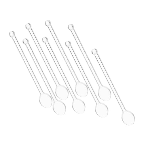 Warmhm 8 Stück Teiliges Glas Dessertlöffel mit Langem Stil Transparente Rührlöffel für Kaffee Tee Milch und Säfte Wiederverwendbare Glaslöffel für Küche Bar und Stilvolle Tischdekoration Warmhm 8 Stück Teiliges Glas Dessertlöffel mit Langem Stil Transparente Rührlöffel für Kaffee Tee Milch und Säfte Wiederverwendbare Glaslöffel für Küche Bar und Stilvolle Tischdekoration von Warmhm