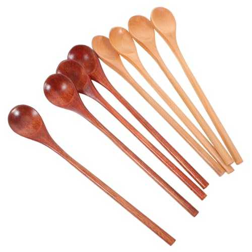 Warmhm 8 Stück Teiliges Holzlöffel Langem Griff Natürliche Rührlöffel für Honig Kaffee Tee Saucen und Kochen Leichtes Küchenzubehör für Vielseitiges Mischen und Servieren Warmhm 8 Stück Teiliges Holzlöffel Langem Griff Natürliche Rührlöffel für Honig Kaffee Tee Saucen und Kochen Leichtes Küchenzubehör für Vielseitiges Mischen und Servieren von Warmhm