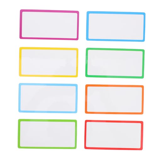 Warmhm 8 Stück Teiliges Magnetisches Kühlschrank Notizblock Wiederverwendbare Whiteboard Magnete mit Trocken Abwischbarer Oberfläche Praktische Dekoration für Kühlschrank Magnettafel für Warmhm 8 Stück Teiliges Magnetisches Kühlschrank Notizblock Wiederverwendbare Whiteboard Magnete mit Trocken Abwischbarer Oberfläche Praktische Dekoration für Kühlschrank Magnettafel für von Warmhm