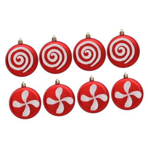 Warmhm 8 Stück Teiliges Weihnachtsbaum Zuckerstangen Hängedekoration Xmas Baum Ornamente für Festliche Anlässe Geeignet für Tür Wand Tisch und Garten Warmhm 8 Stück Teiliges Weihnachtsbaum Zuckerstangen Hängedekoration Xmas Baum Ornamente für Festliche Anlässe Geeignet für Tür Wand Tisch und Garten von Warmhm