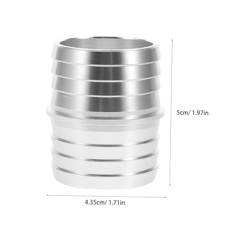 Warmhm Aluminium Kühler Schlauchadapter Langlebig Robust Kühlmittelschlauch Verbinder Radiatorschlauch Reparatur Anschluss für Fahrzeug Kühlsystem von Warmhm