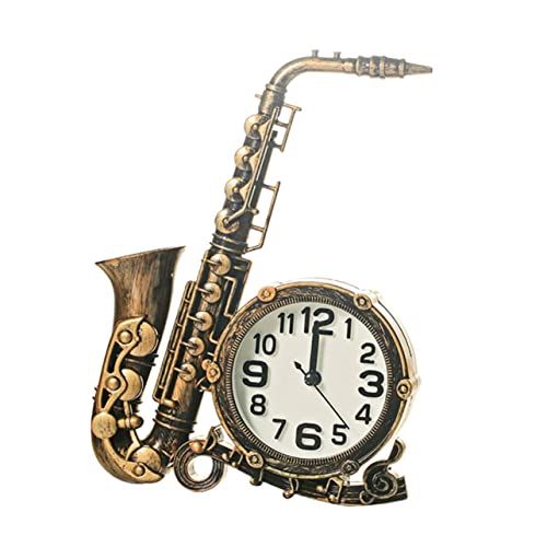 Warmhm Nachttischuhr Desktop-Dekor winziges Zuhause Kinderuhr Good Mood Gift Ideas Vintage-Dekor Kinderwecker dekorative Uhr Retro-Wecker Schreibtisch Regal Ornamente schmücken kleine Uhr von Warmhm