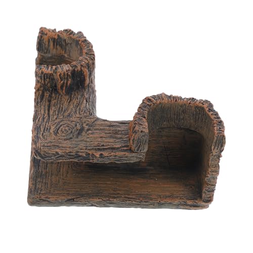 Warmhm Aquarium-eckhöhle aus Langlebigem Material Einzigartiger Unregelmäßiger Baumstamm-Tunnel für Garnelenversteck Stabiler Bodensitz Fördert Aktivität und Biodiversität im Fischbecken Warmhm Aquarium-eckhöhle aus Langlebigem Material Einzigartiger Unregelmäßiger Baumstamm-Tunnel für Garnelenversteck Stabiler Bodensitz Fördert Aktivität und Biodiversität im Fischbecken von Warmhm