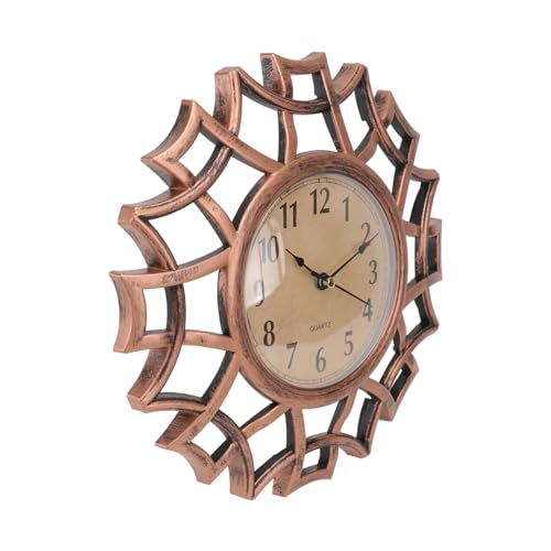 Warmhm Ausgehöhlte, Gut Ablesbare Dekorative Uhr Digitale Wanduhren Goblincore-raumdekoration 3D-Uhr Vintage Rustikale Landwanduhr Große Digitaluhr Leise Runde Wanduhr Schmücken Anzahl Warmhm Ausgehöhlte, Gut Ablesbare Dekorative Uhr Digitale Wanduhren Goblincore-raumdekoration 3D-Uhr Vintage Rustikale Landwanduhr Große Digitaluhr Leise Runde Wanduhr Schmücken Anzahl von Warmhm