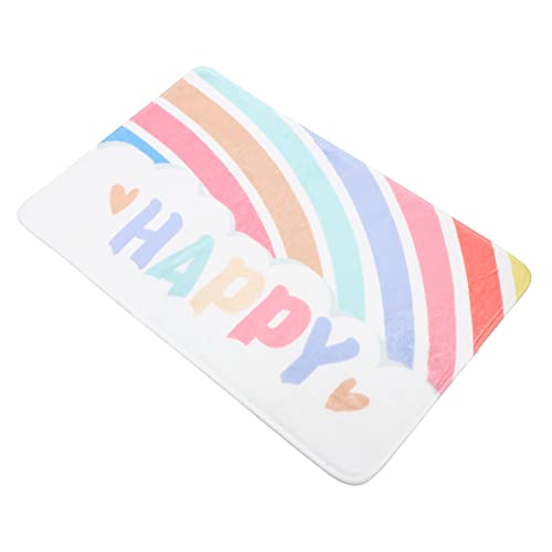 Warmhm Bunte rutschfeste Badematte Hochsaugfähiger Badezimmerteppich Rutschfester und Wasserabsorbierender Teppich für Bad Schlafzimmer und Eingangsbereich für Verschiedene Wohnstile Warmhm Bunte rutschfeste Badematte Hochsaugfähiger Badezimmerteppich Rutschfester und Wasserabsorbierender Teppich für Bad Schlafzimmer und Eingangsbereich für Verschiedene Wohnstile von Warmhm