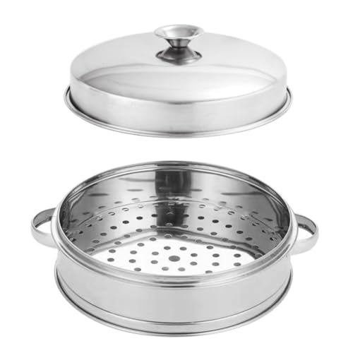 Warmhm Dampfgarer mit Deckel Kompakter Premium Haushalts Dünsteinsatz Leichter Küchen Dampfkorb Spülmaschinenfest Sicher und Praktisch für Vielseitiges Dampfgaren Warmhm Dampfgarer mit Deckel Kompakter Premium Haushalts Dünsteinsatz Leichter Küchen Dampfkorb Spülmaschinenfest Sicher und Praktisch für Vielseitiges Dampfgaren von Warmhm