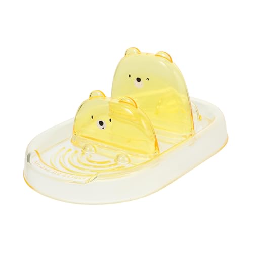 Warmhm Deckelhalter Schneidebretthalter unter dem Schrank Küchenzubehör geformt Halter für Küchenutensilien Tischdeckelständer Küchengerätehalter Spatelhalter p.s Yellow von Warmhm