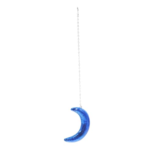 Warmhm Disco hängt den Mond hochzeitsdekoration Mini-Decke Rest-Rack-Billard Kronleuchter Kit Decke Logo-Pin hängende Discokugel-Dekoration Disco Party hängende Dekorationen Schaum Blue von Warmhm