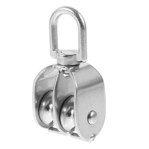 Warmhm Edelstahl Doppel umlenkrolle Drehbar Schwerlast Seilrolle Hebevorrichtung Vielseitig für Schiff Hebemaschine Transport Belastbar und Stabil Warmhm Edelstahl Doppel umlenkrolle Drehbar Schwerlast Seilrolle Hebevorrichtung Vielseitig für Schiff Hebemaschine Transport Belastbar und Stabil von Warmhm