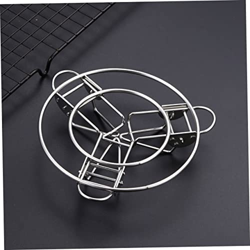 Warmhm Edelstahl Haushalts dampfgarer Einsatz Faltbar Hitzebeständiges Mehrzweck Dämpfgestell und Topfuntersetzer Platzsparendes Küchenzubehör für Gemüse Eier Meeresfrüchte und Gedämpfte Warmhm Edelstahl Haushalts dampfgarer Einsatz Faltbar Hitzebeständiges Mehrzweck Dämpfgestell und Topfuntersetzer Platzsparendes Küchenzubehör für Gemüse Eier Meeresfrüchte und Gedämpfte von Warmhm