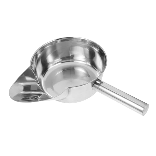 Warmhm Edelstahl Küchen Schaufel mit Enten für Pommes Frites und Chicken Fillet Langlebig Multifunktional zum Portionieren und Verpacken in Gastronomie und Haushalt von Warmhm