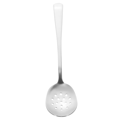 Warmhm Edelstahl Servierlöffel mit Gelochtem Sieb Kleiner Salatlöffel mit Elegantem Ergonomischem Griff Poliert und Leicht zu Reinigen für Küche Restaurant und Catering Warmhm Edelstahl Servierlöffel mit Gelochtem Sieb Kleiner Salatlöffel mit Elegantem Ergonomischem Griff Poliert und Leicht zu Reinigen für Küche Restaurant und Catering von Warmhm