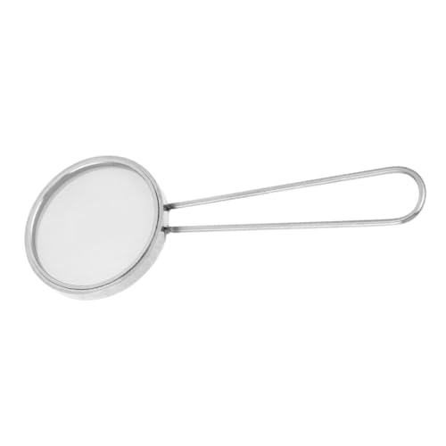 Warmhm Edelstahl Zellfilter mit Mesh Feinmaschigem Sieb Stabiles Labor cell Strainer mit Niedrigem Rand und Ergonomischem Griff Langlebiges Filternetz für Zellseparation und von Warmhm