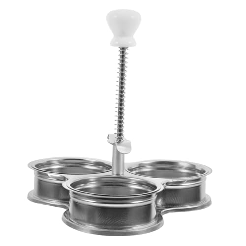 Warmhm Eierkocher aus Multifunktional für Pochierte und Gekochte Eier Einfach zu Bedienen für Küche Brunch und Unterwegs Langlebig und Sicher von Warmhm