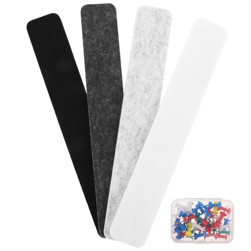 Warmhm Filzstreifen Selbstklebend Für Wandorganisation Pinnwand-zubehör Zum Abziehen Und Aufkleben Material Für Bilder Und Notizen Im Büro Oder Klassenzimmer Warmhm Filzstreifen Selbstklebend Für Wandorganisation Pinnwand-zubehör Zum Abziehen Und Aufkleben Material Für Bilder Und Notizen Im Büro Oder Klassenzimmer von Warmhm