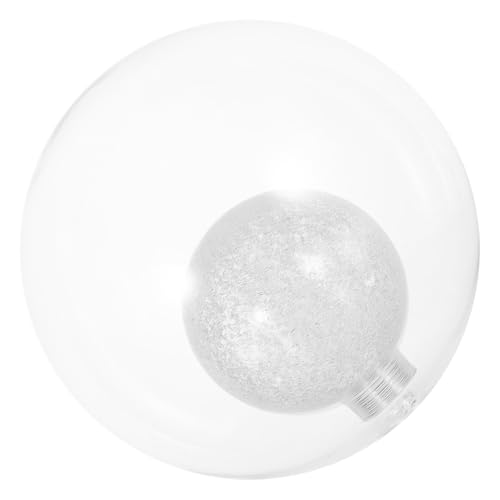 Warmhm Glaslampenschirm Ersatzglas Lampenschale mit Dreifacher Konkaver Form Klare Runde Kugel aus Transparentem Glas Sanfte Beleuchtung für Wohnzimmer-deckenleuchten Kronleuchter Warmhm Glaslampenschirm Ersatzglas Lampenschale mit Dreifacher Konkaver Form Klare Runde Kugel aus Transparentem Glas Sanfte Beleuchtung für Wohnzimmer-deckenleuchten Kronleuchter von Warmhm